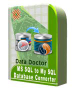 Buy MSSQL to MySQL Database Converter