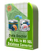 Buy MySQL to MSSQL Database Converter