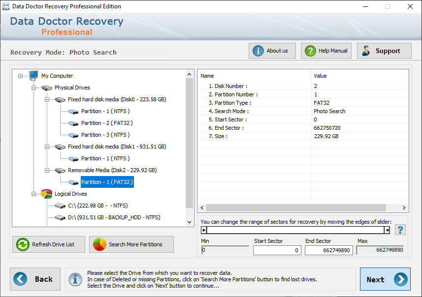 Professional Data Recovery